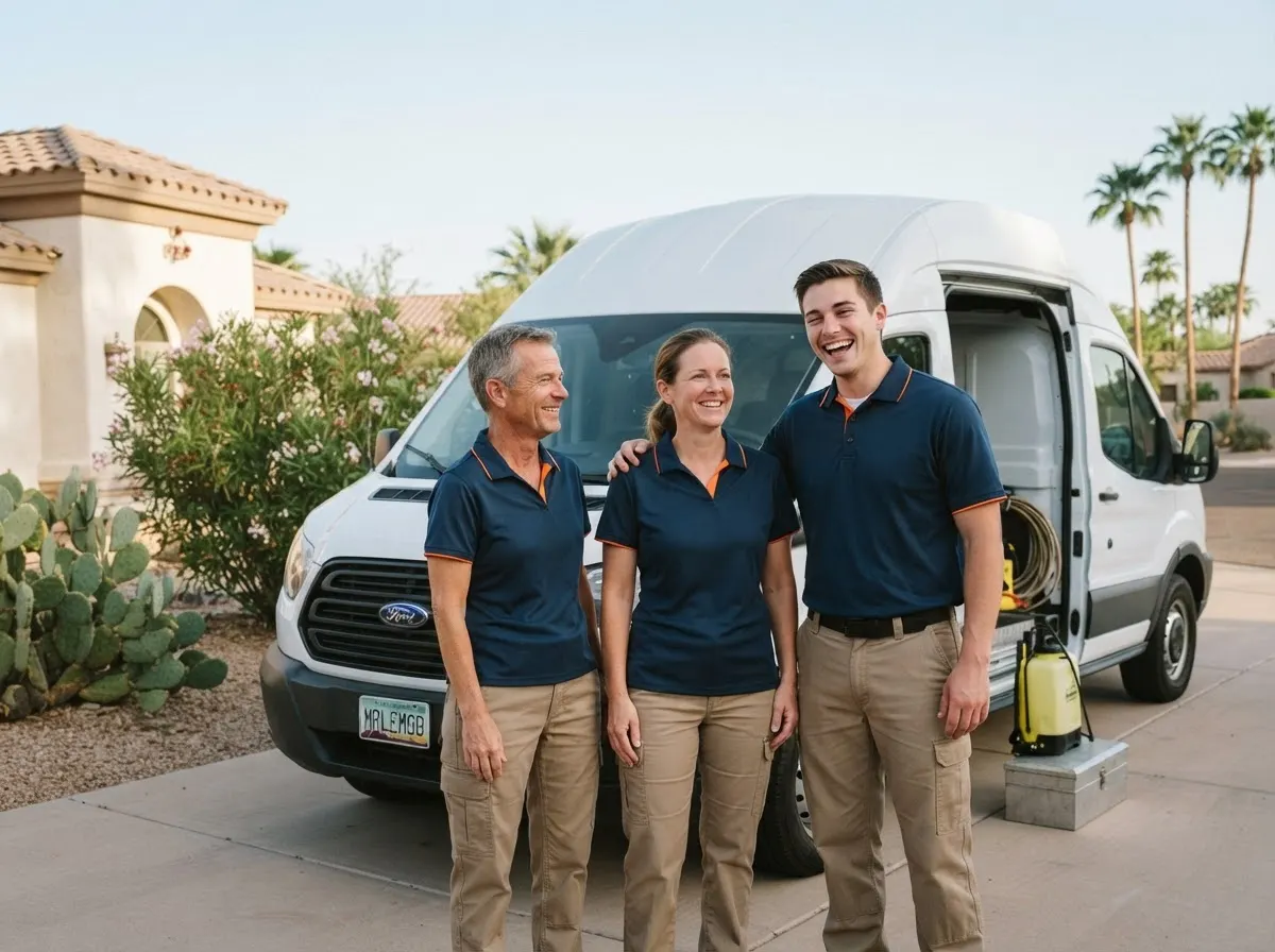 Desert Finch Pest Control pest control service team in Scottsdale, AZ